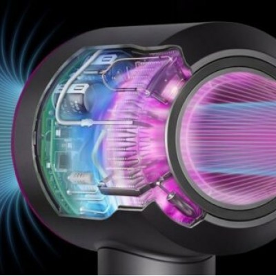 Dyson Supersonic HD08 Red/Nickel с кейсом